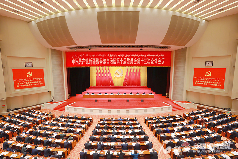 自治区党委十届十三次全会召开_媒体宣传_新疆维吾尔自治区自然资源厅
